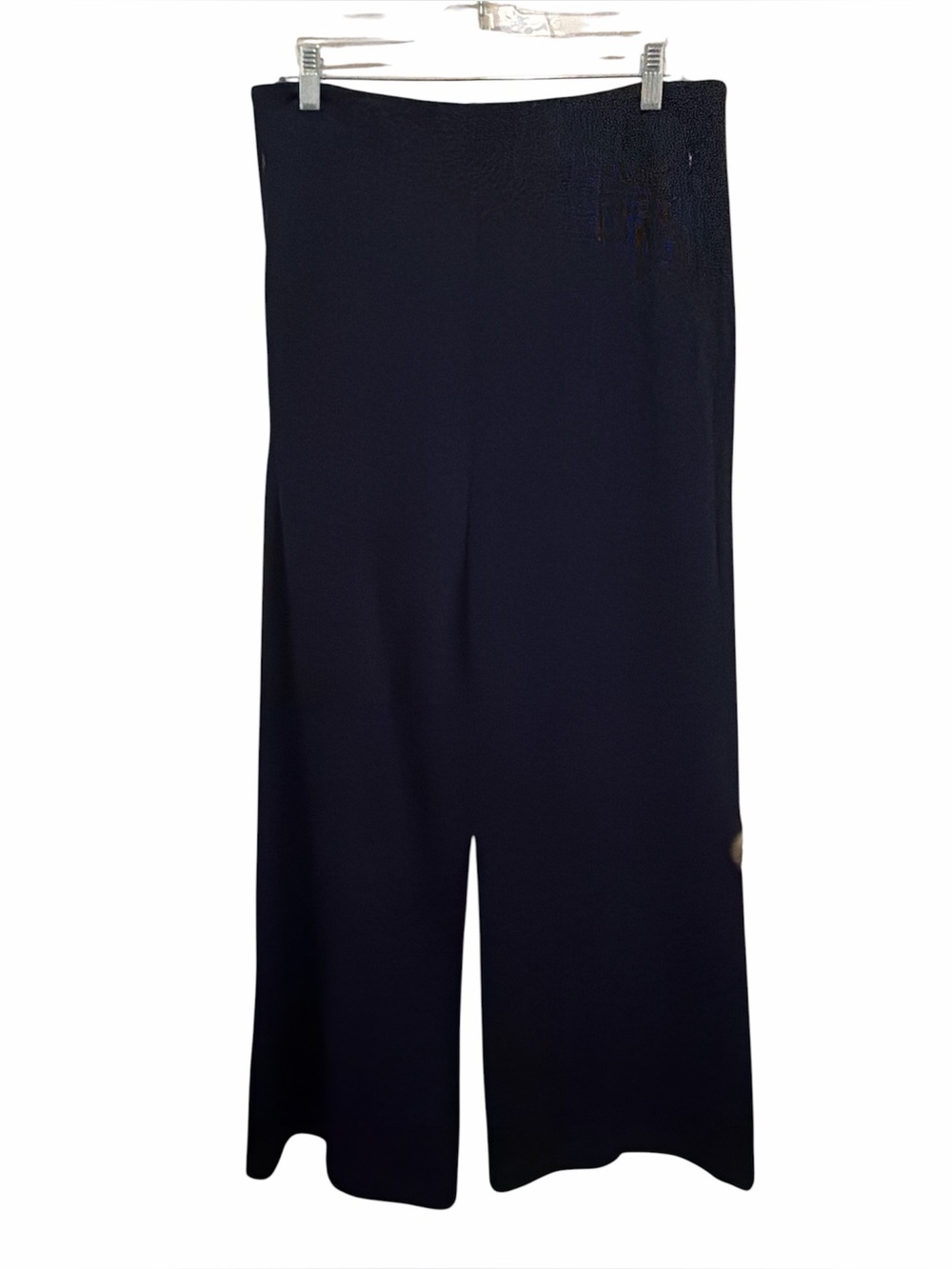 LOFT NAVY Ponte Wide-Leg High-Rise Pants